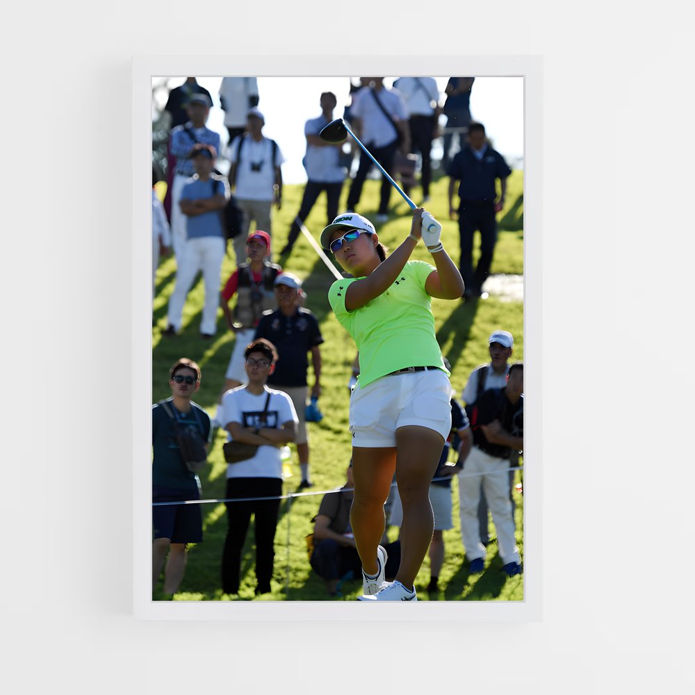 Poster Swinging Galaxy – affiche Golf (vue 3)